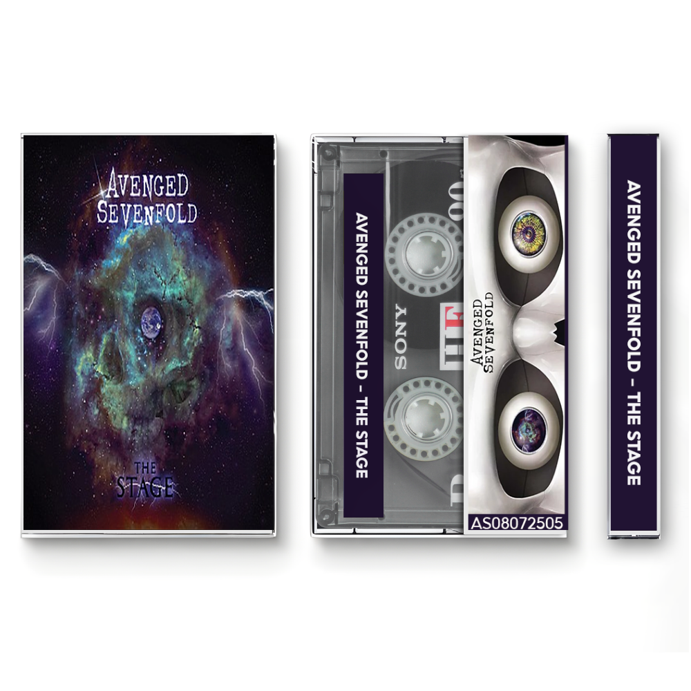 Avenged Sevenfold – The Stage Fanmade Analog Cassette Tape | Progressive Metal Hard Rock Collectible
