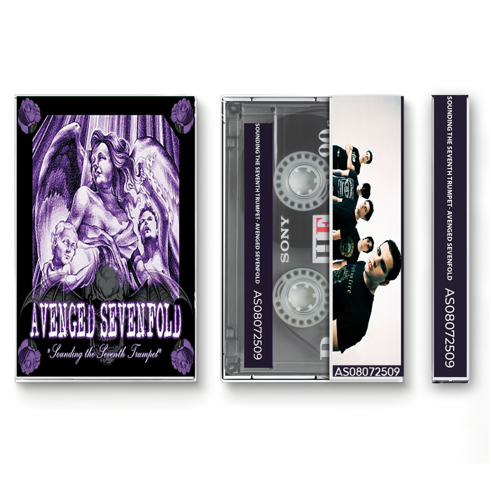 Avenged Sevenfold – Sounding the Seventh Trumpet Fanmade Analog Cassette Tape | Metalcore Hardcore Punk Collectible
