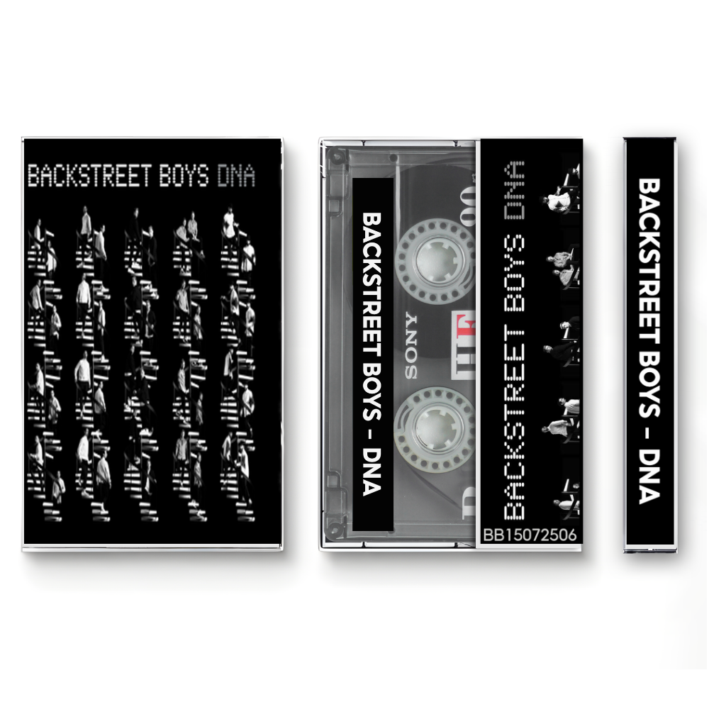 Backstreet Boys – DNA Fanmade Analog Cassette Tape | Pop Contemporary Boy Band Collectible