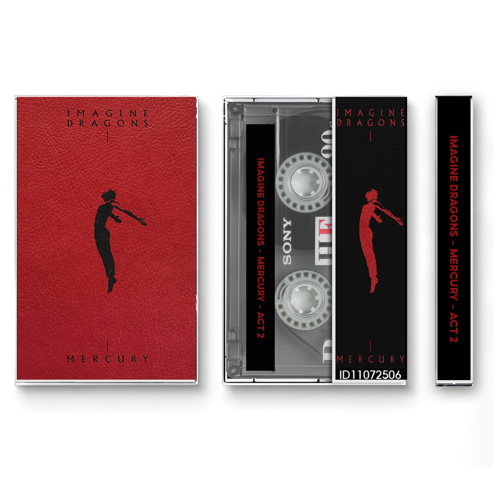 Imagine Dragons – Mercury – Act 2 Fanmade Analog Cassette Tape | Alternative Pop Rock Collectible | Modern Rock Album | Retro Music Gift