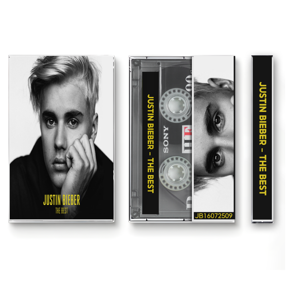 Justin Bieber – The Best Fanmade Analog Cassette Tape | Pop R&B Greatest Hits Collectible | Best Of Compilation | Retro Music Gift