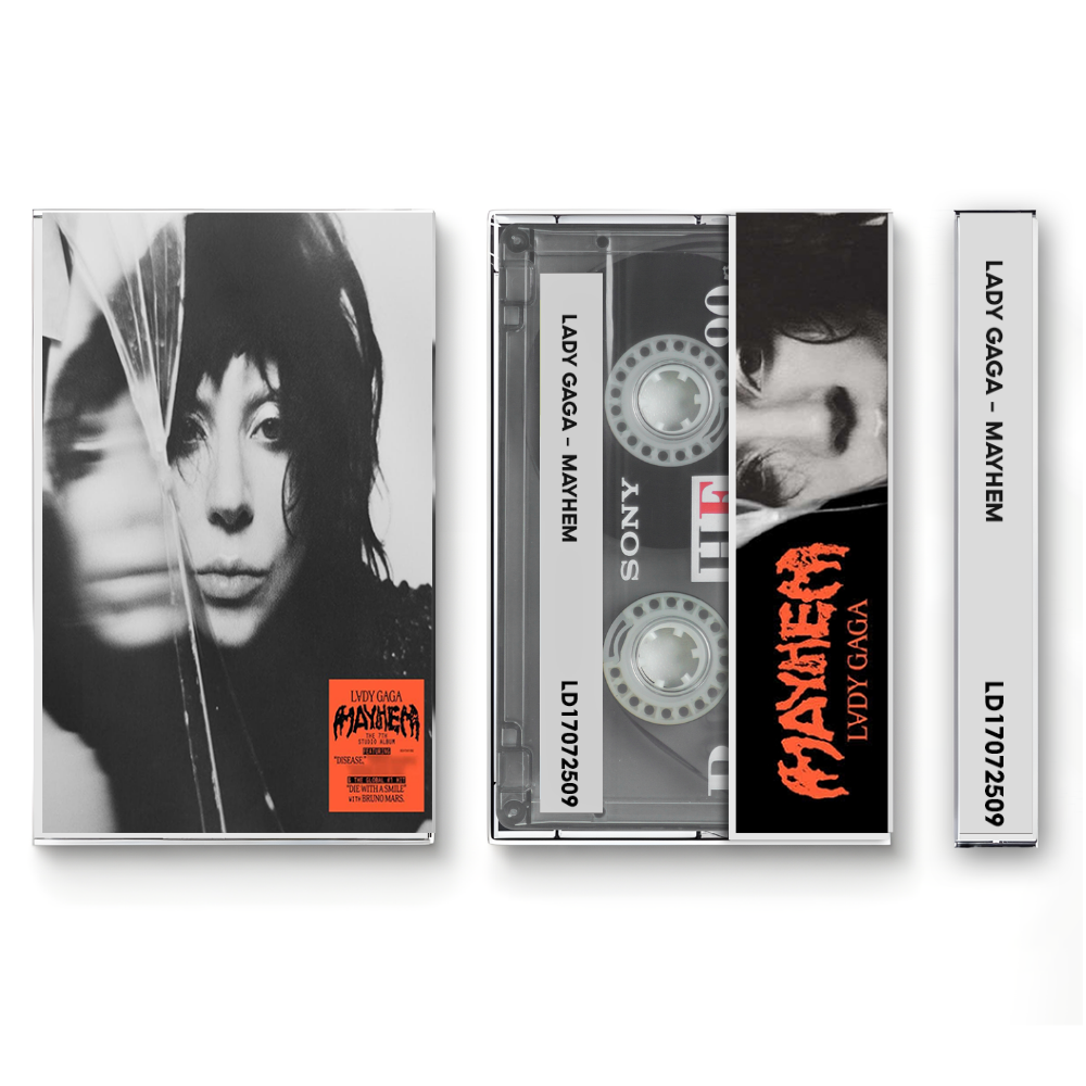 Lady Gaga – Joanne Fanmade Analog Cassette Tape | Pop Country Album Collectible | Soft Rock Release | Retro Music Gift