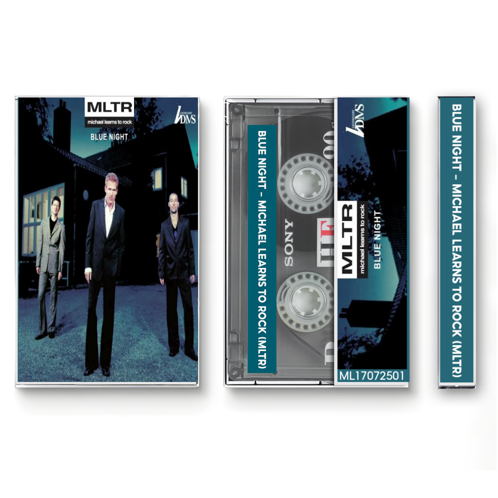 Michael Learns to Rock – Blue Night Fanmade Analog Cassette Tape | Soft Rock Pop Album Collectible | 90s Love Songs | Retro Music Gift