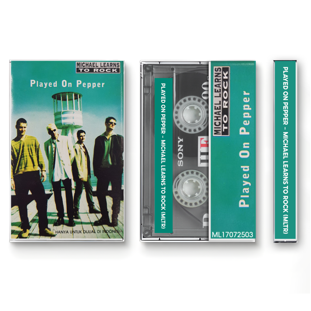 Pepper – Played on Pepper Fanmade Analog Cassette Tape | Reggae Rock Album Collectible | Alternative Surf Rock | Retro Music Gift