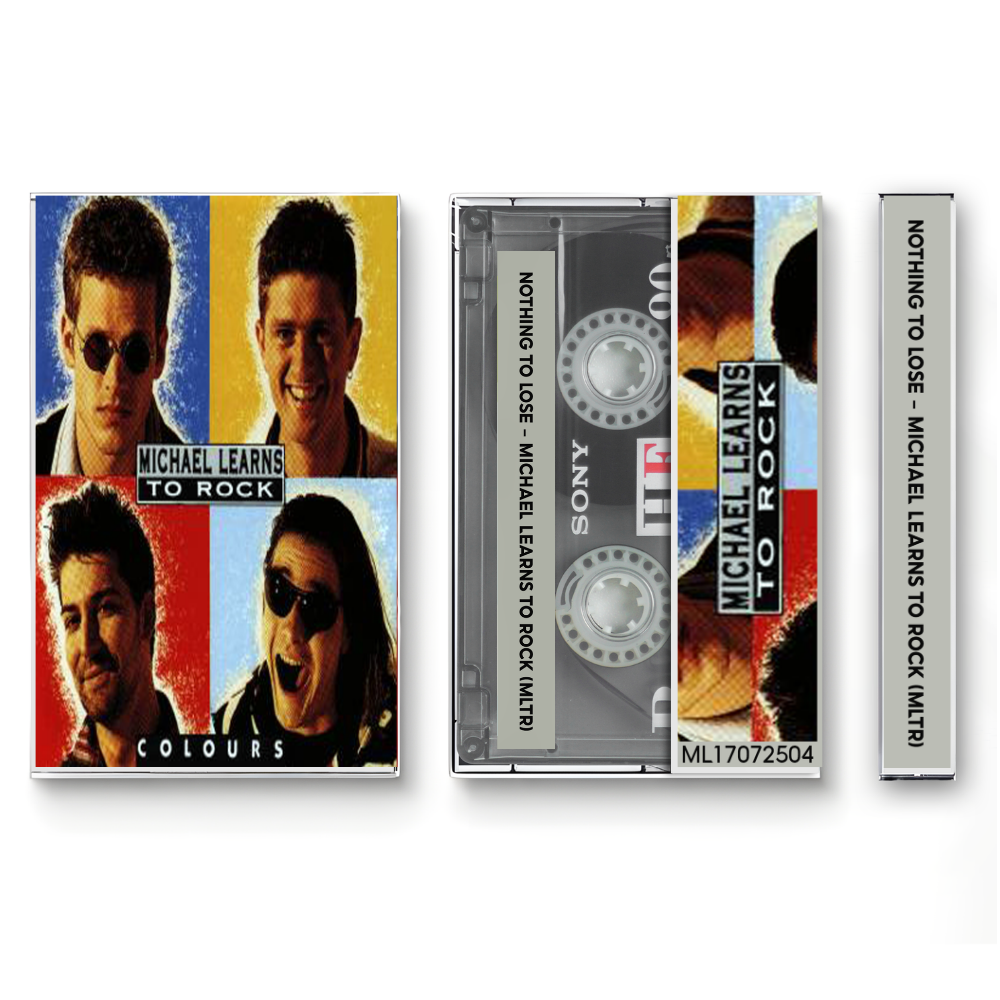 Michael Learns to Rock – Colours Fanmade Analog Cassette Tape | Soft Rock Pop Album Collectible | 90s Ballad Style | Retro Music Gift