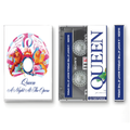 Queen – A Night at the Opera Fanmade Analog Cassette Tape | Classic Rock Album Collectible | Progressive Rock Masterpiece | Retro Music Gift