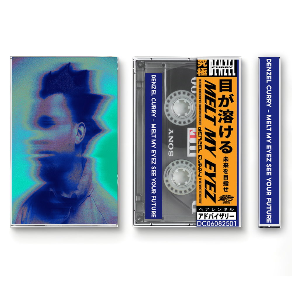 Denzel Curry – Melt My Eyez See Your Future Fanmade Analog Cassette Tape | Hip Hop Album Collectible | Conscious Rap & Jazz Rap Sound | Retro Music Gift