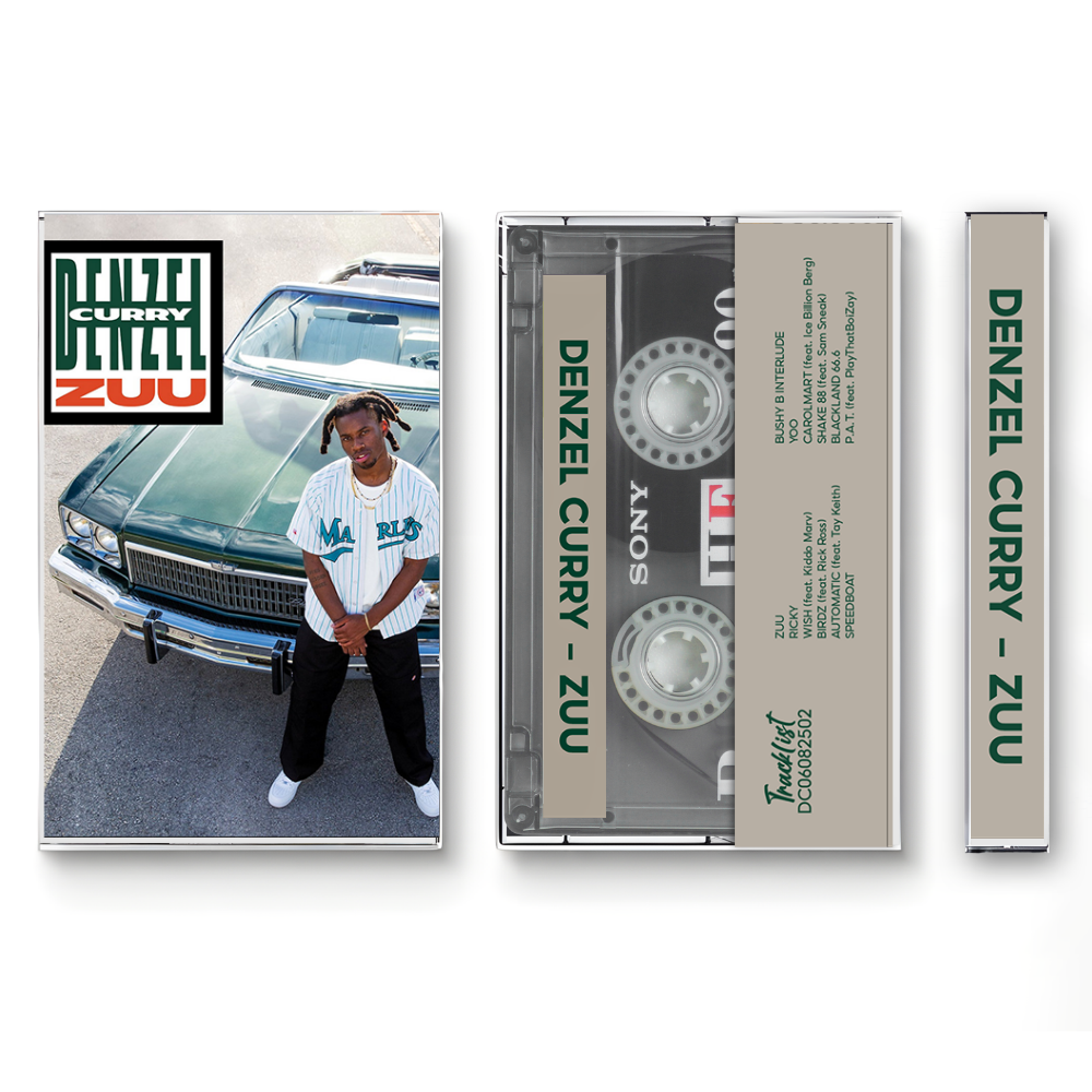 Denzel Curry – ZUU Fanmade Analog Cassette Tape | Hip Hop Album Collectible | Southern Rap & Trap Sound | Retro Music Gift