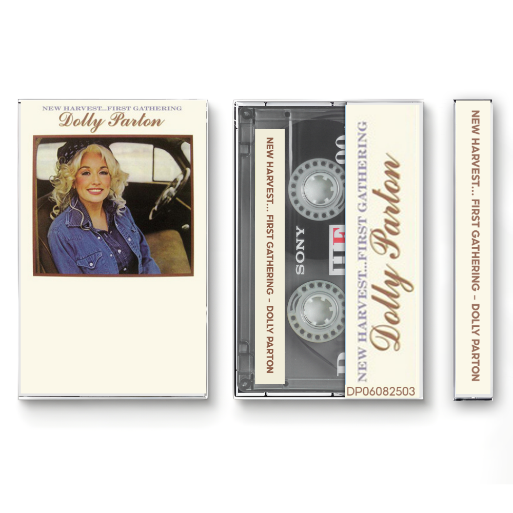 Dolly Parton – Early Recordings Handmade Analog Cassette Tape | Country Album Collectible | Classic Country & Folk Heritage | Retro Music Gift