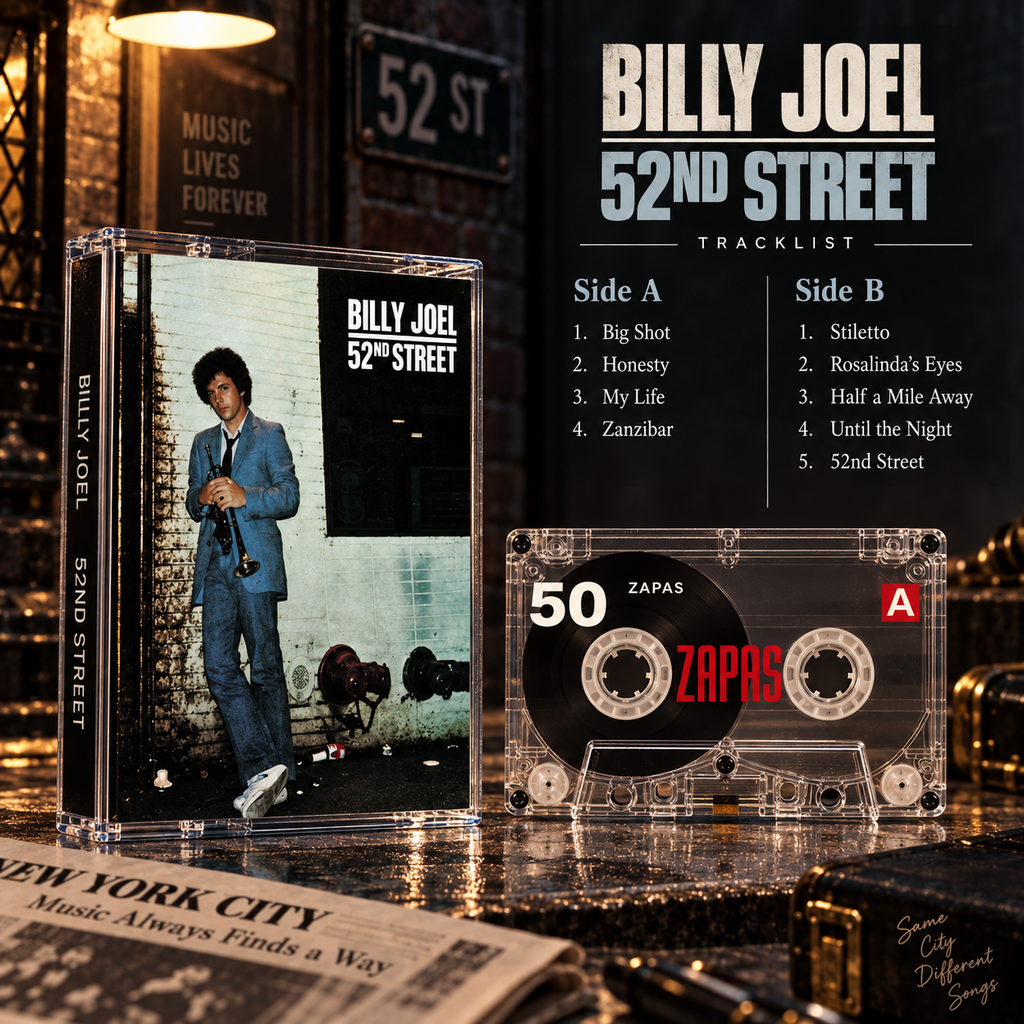 Billy Joel Vintage Tapes | Iconic Rock & Pop Piano Man Collection