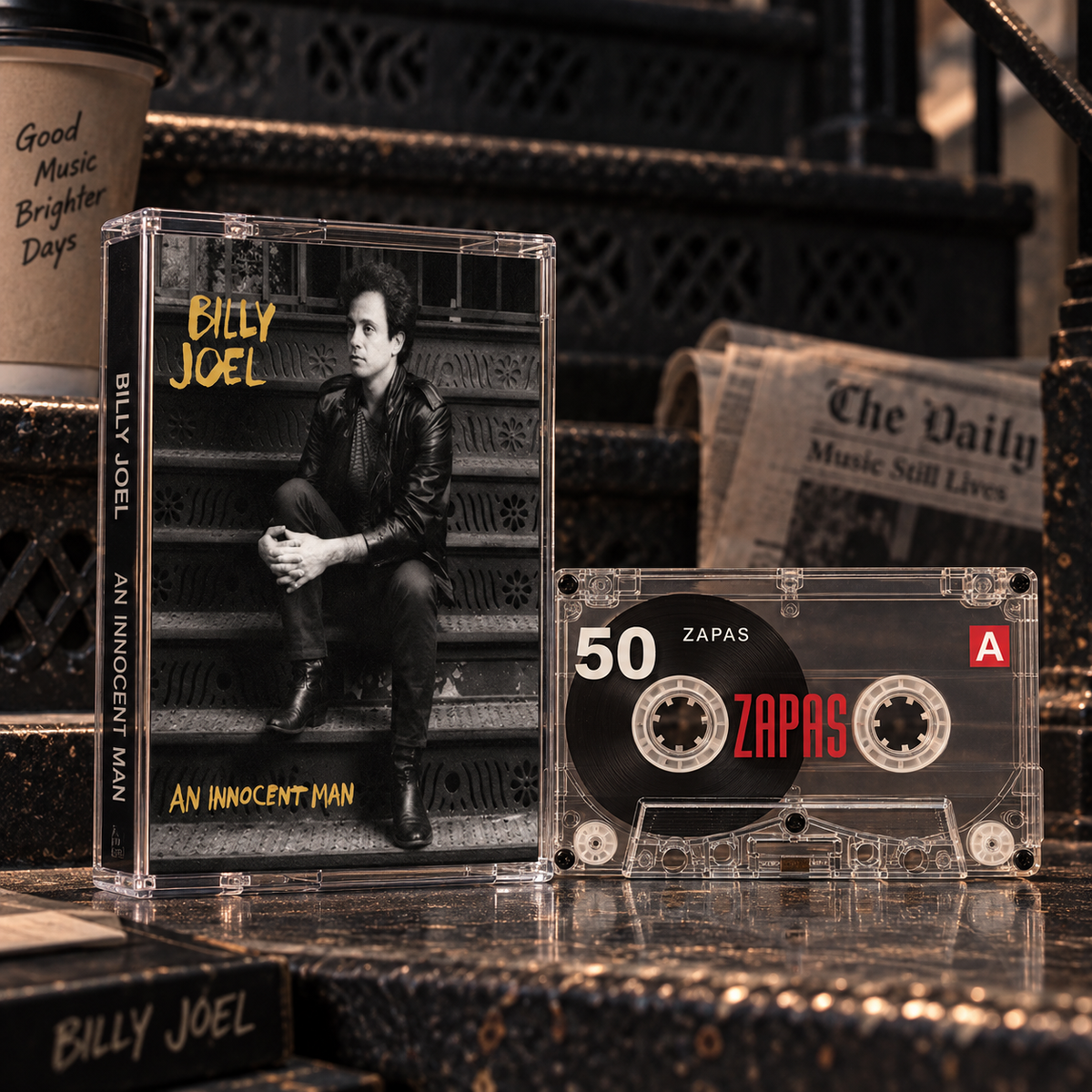 Billy Joel Vintage Tapes | Iconic Rock & Pop Piano Man Collection