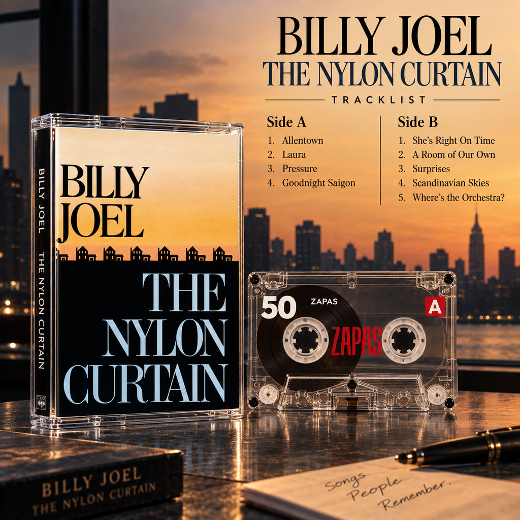 Billy Joel Vintage Tapes | Iconic Rock & Pop Piano Man Collection