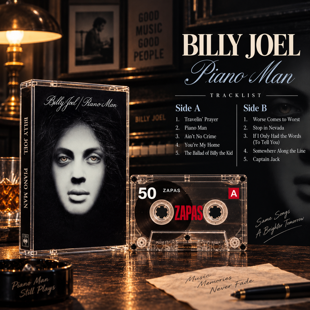 Billy Joel Vintage Tapes | Piano Man & Storm Front Essential Collection