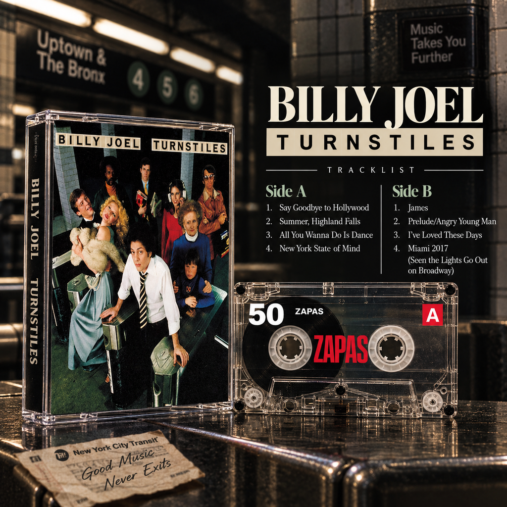 Billy Joel Vintage Tapes | Piano Man & Storm Front Essential Collection