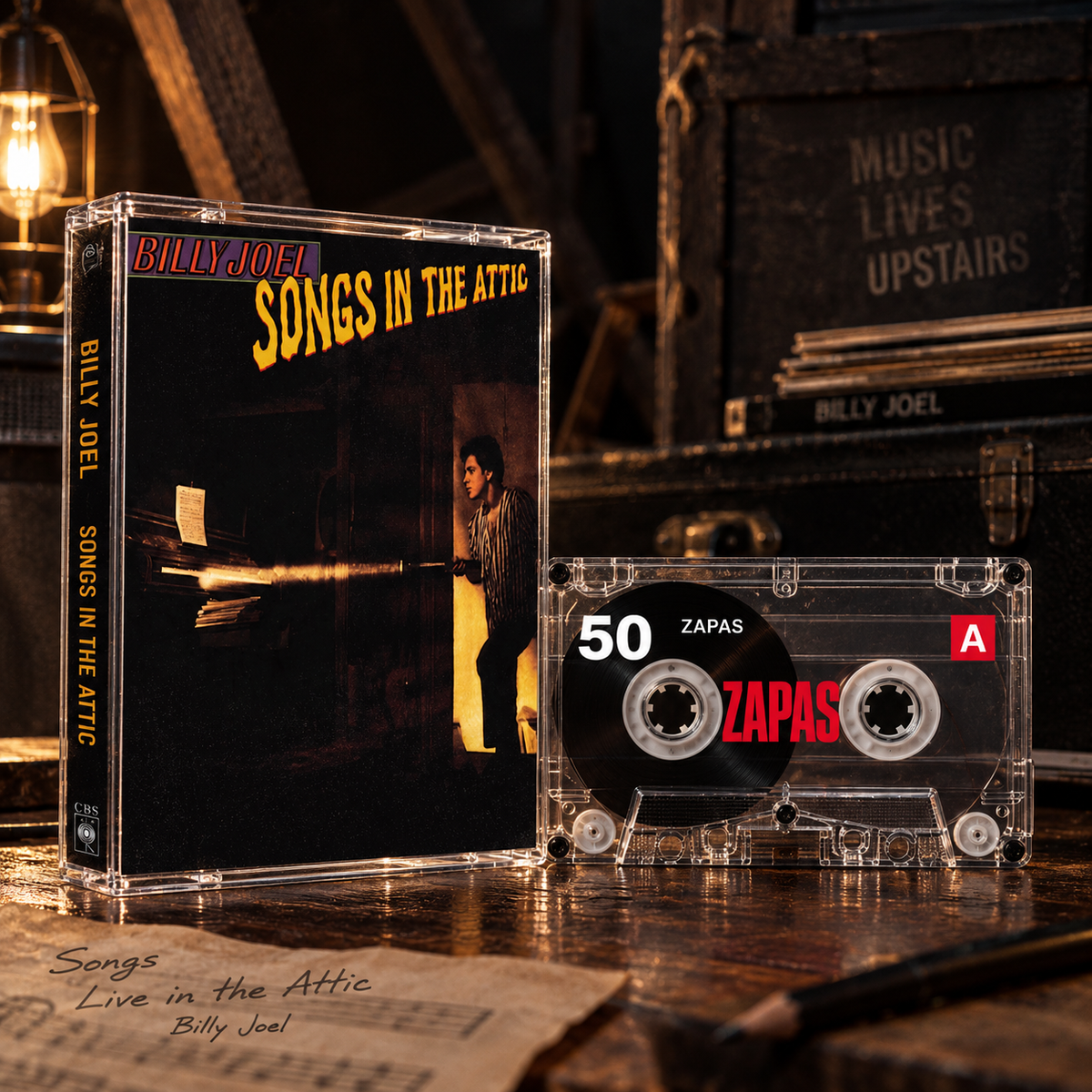 Billy Joel Vintage Tapes | Piano Man & Storm Front Essential Collection