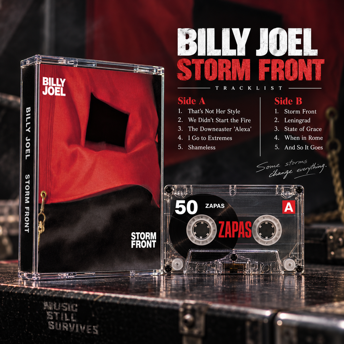 Billy Joel Vintage Tapes | Piano Man & Storm Front Essential Collection