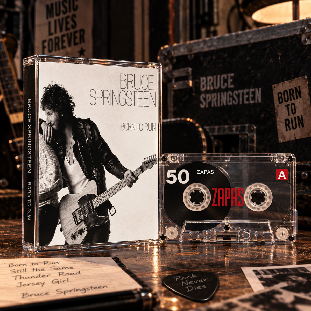 Bruce Springsteen Vintage Cassette Tapes | Heartland Rock & Arena Anthem Set