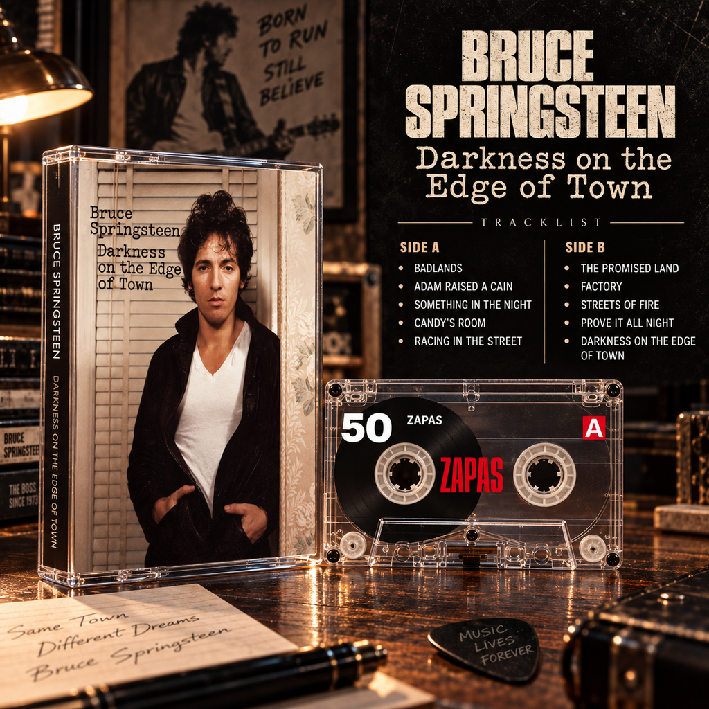 Bruce Springsteen Vintage Cassette Tapes | Heartland Rock & Arena Anthem Set