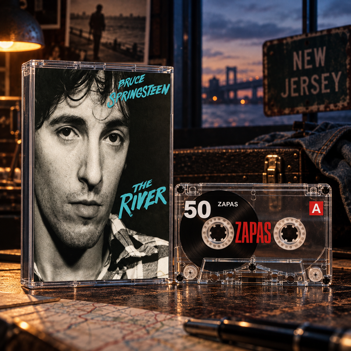 Bruce Springsteen Vintage Cassette Tapes | Heartland Rock & Arena Anthem Set