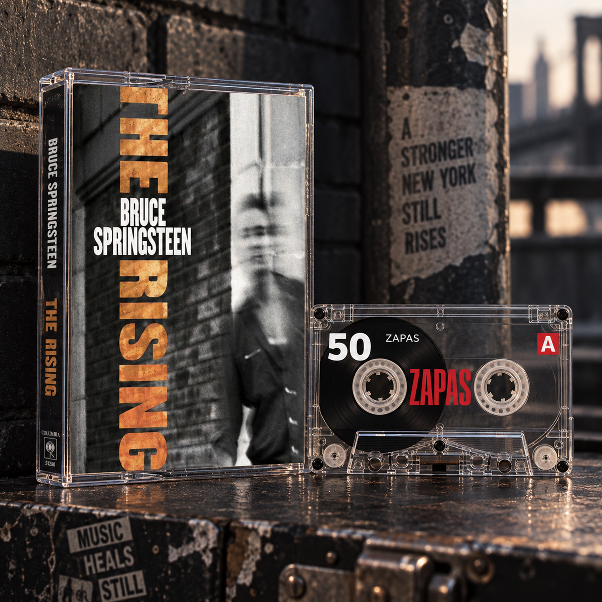 Bruce Springsteen Vintage Cassette Tapes | Tunnel of Love & Classic Rock Set