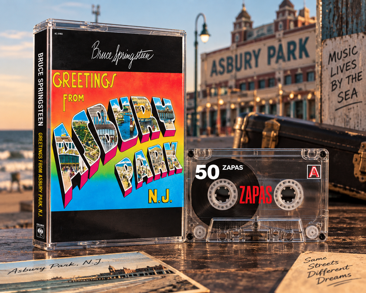 Bruce Springsteen Vintage Cassette Tapes | Tunnel of Love & Classic Rock Set