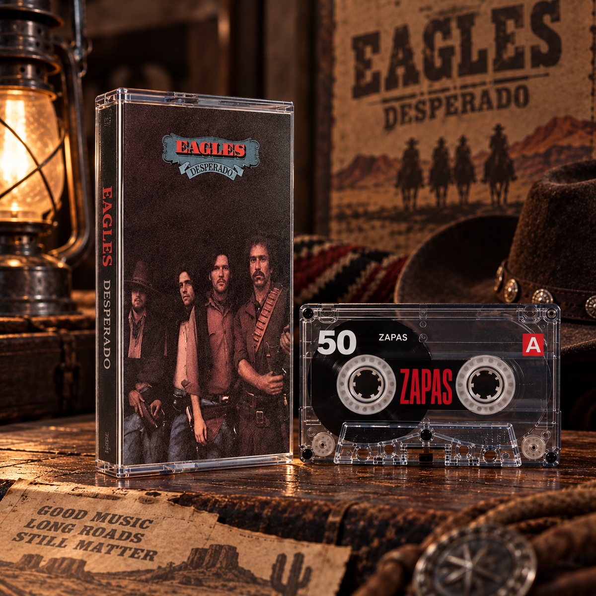 Eagles Vintage Cassette Tapes | Hotel California & Greatest Hits Rock Set