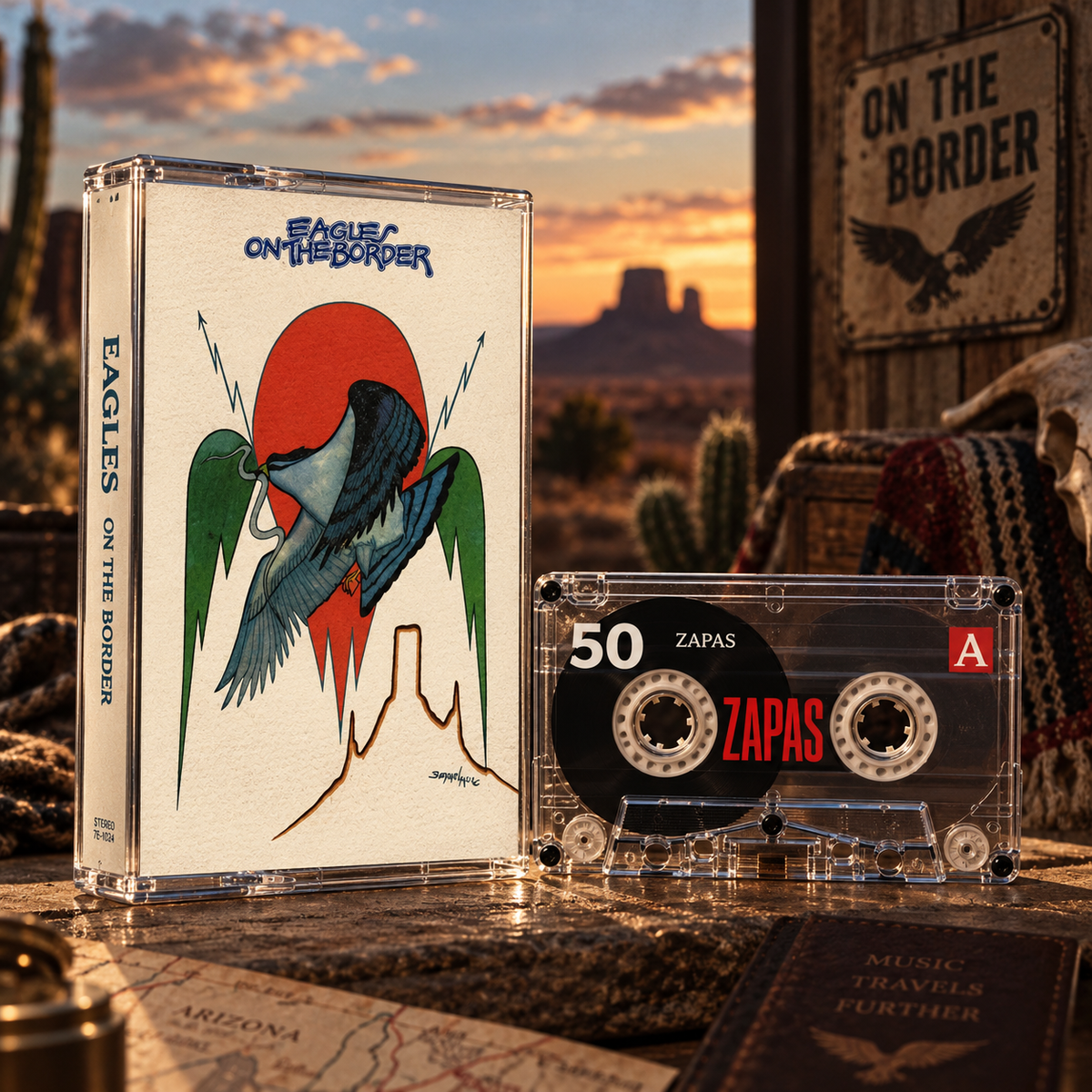 Eagles Vintage Cassette Tapes | One of These Nights & Iconic Live Collection