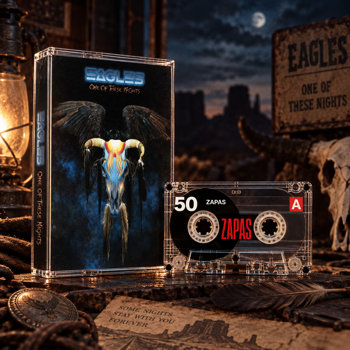 Eagles Vintage Cassette Tapes | One of These Nights & Iconic Live Collection