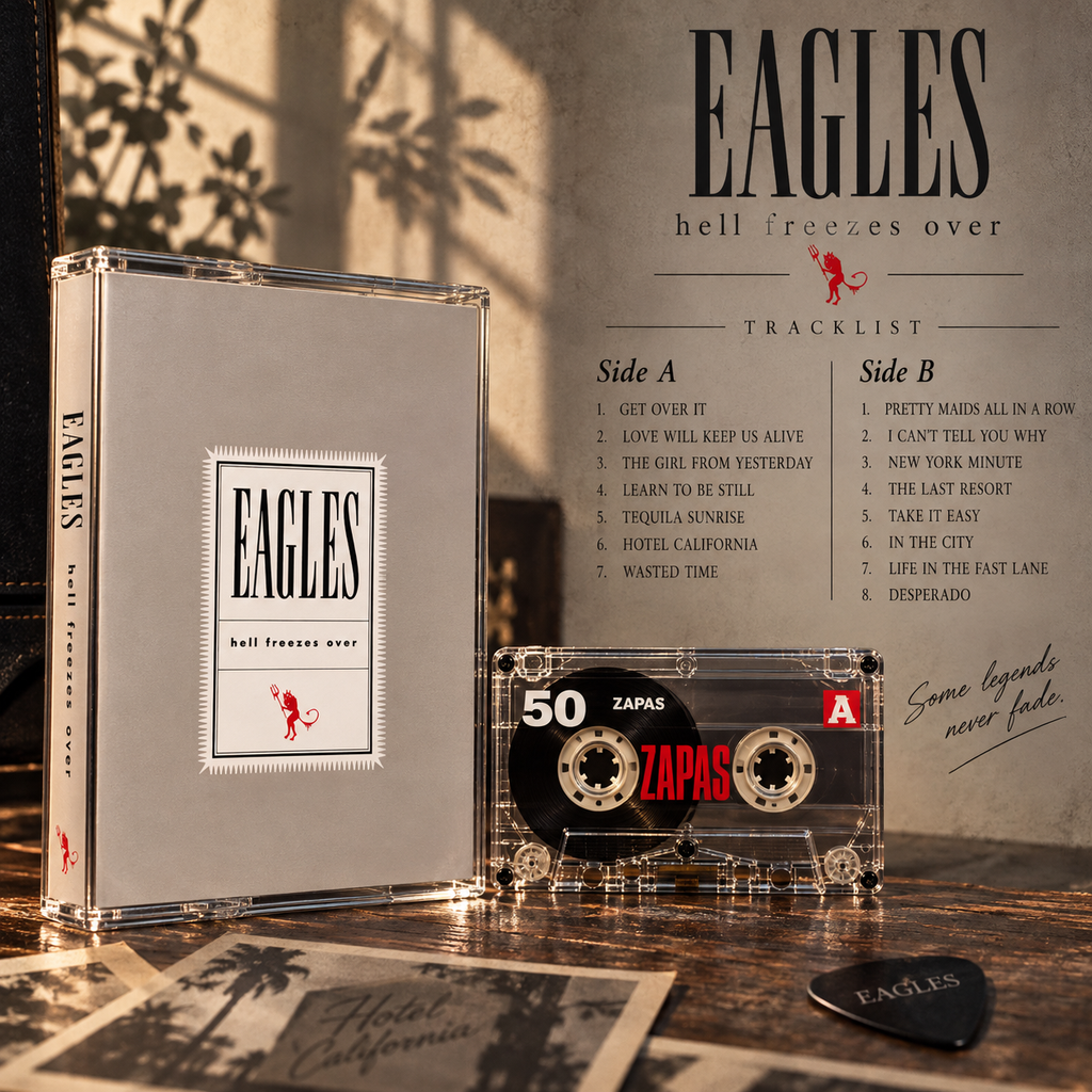 Eagles Vintage Cassette Tapes | One of These Nights & Iconic Live Collection
