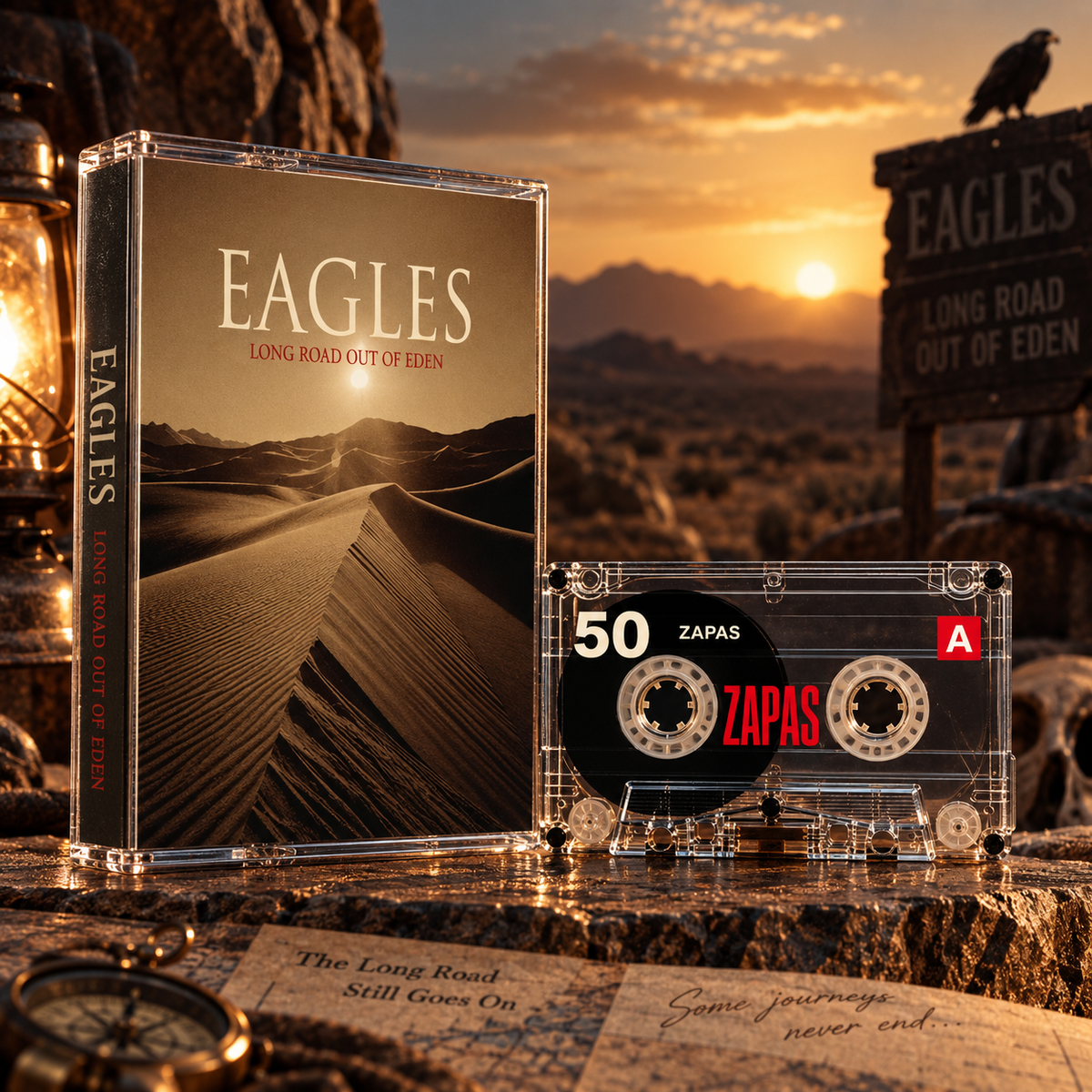 Eagles Vintage Cassette Tapes | One of These Nights & Iconic Live Collection