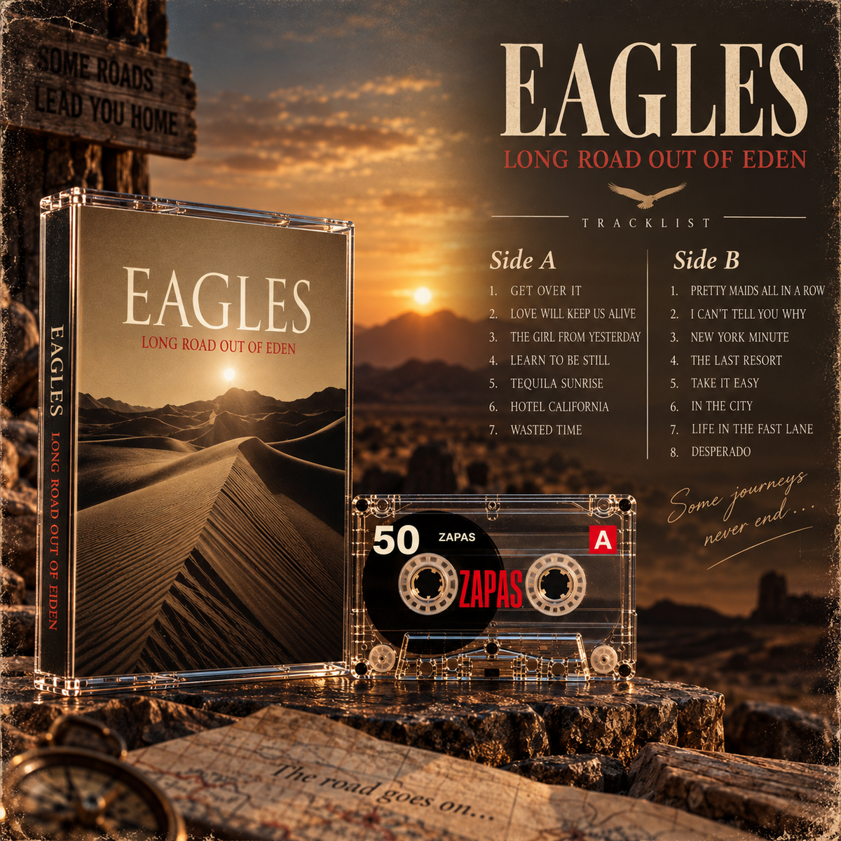 Eagles Vintage Cassette Tapes | One of These Nights & Iconic Live Collection