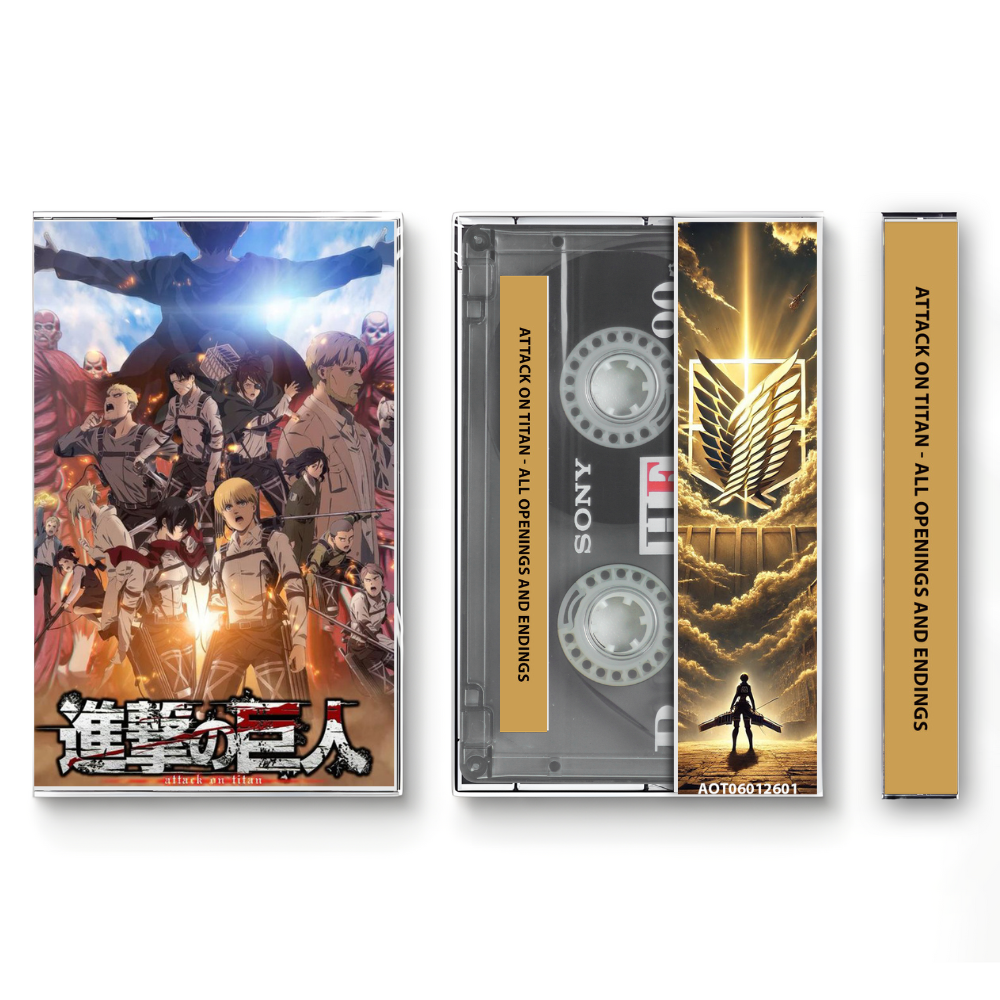 Attack on Titan – All Openings & Endings Cassette