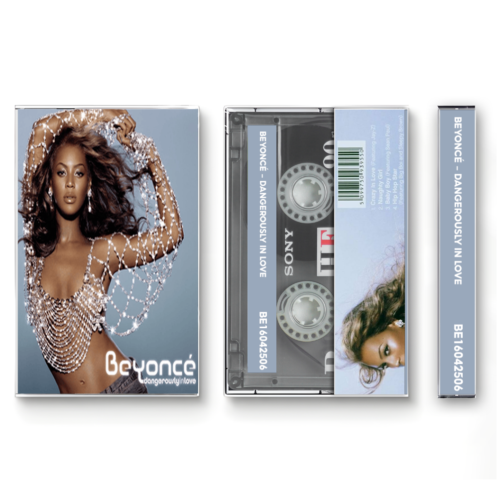 Beyoncé – Dangerously in Love Cassette Tape | Fanmade R&B Pop Album | Retro Analog Collectible