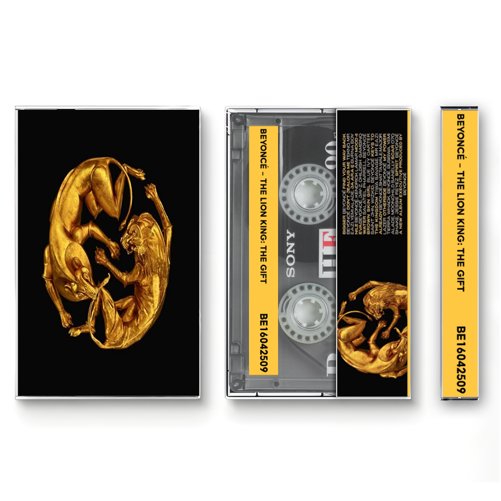 Beyoncé – The Lion King: The Gift Cassette Tape | Fanmade Afrobeat Pop Album | Retro Analog Collectible