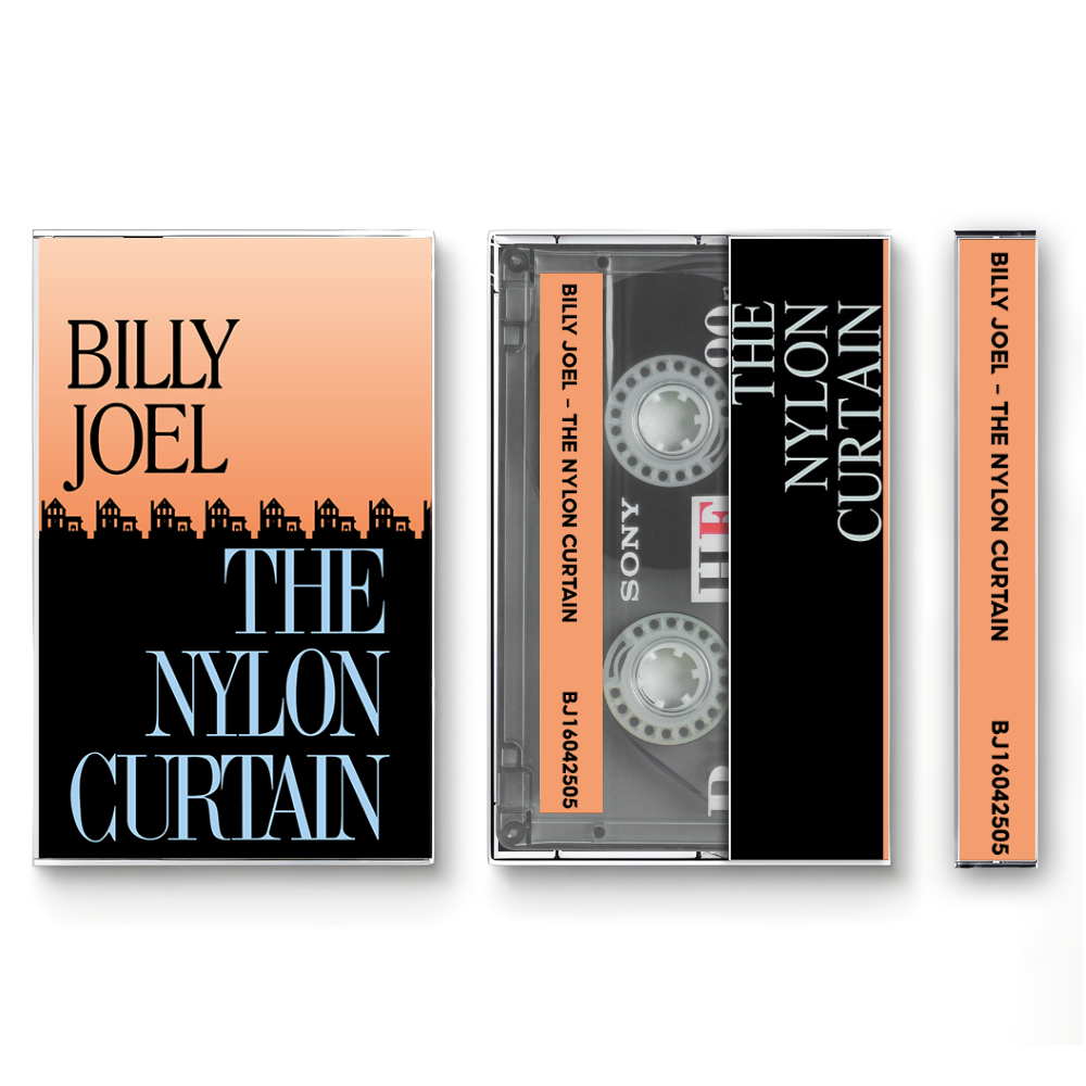 Billy Joel – The Nylon Curtain Cassette Tape | Fanmade Classic Rock Album | Retro Analog Collectible