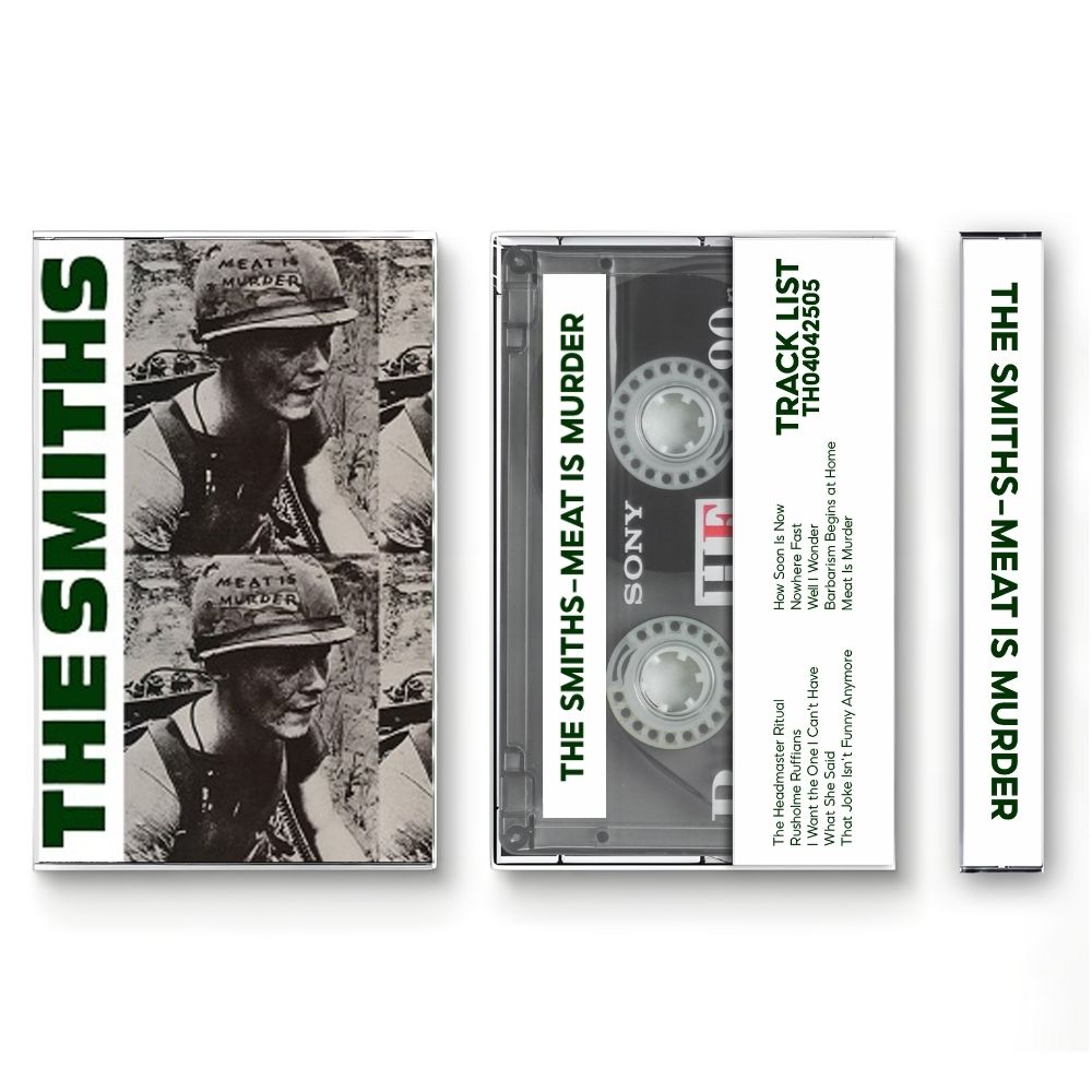 The Smiths Cassette Tape Collection – Hatful of Hollow, The Queen Is Dead, The Sound of The Smiths, Louder Than Bombs, Meat Is Murder – Vintage Indie Rock & Alternative Mixtape