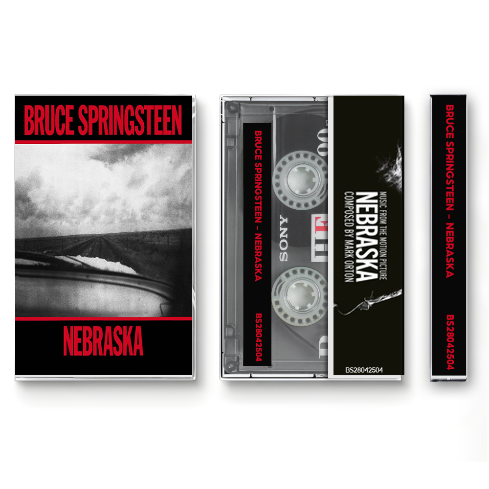 Bruce Springsteen – Nebraska | Folk Rock Analog Cassette | Retro Music Collectible