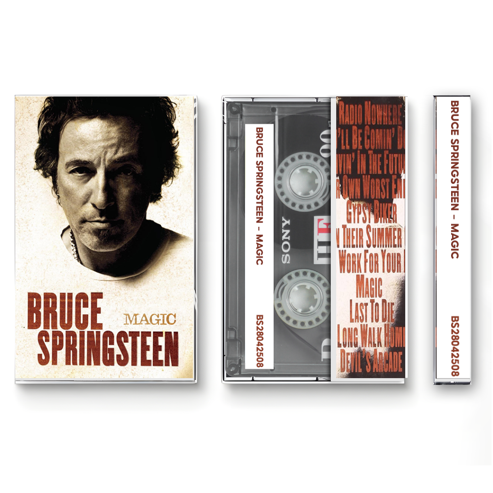 Bruce Springsteen – Magic | Rock Analog Cassette | Retro Music Collectible