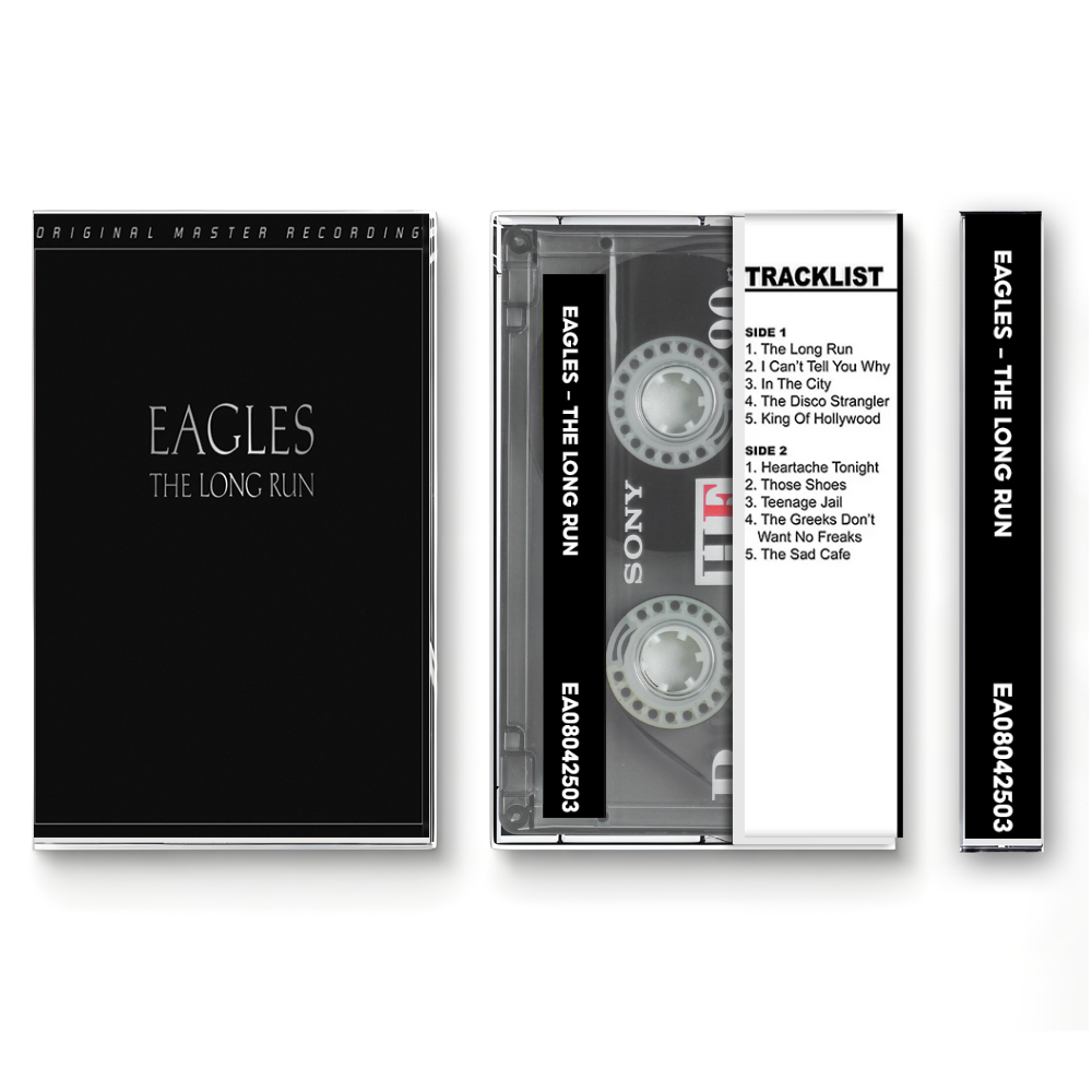Eagles – The Long Run | Classic Rock Analog Cassette | Retro Music Collectible