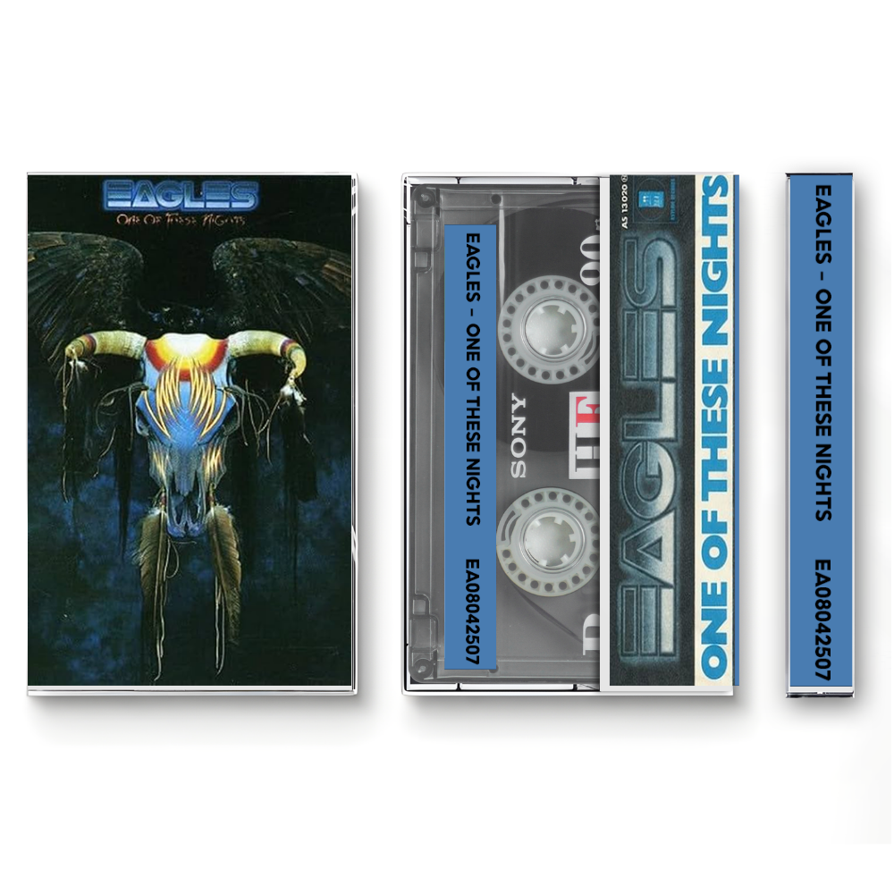 Eagles – One of These Nights (Live) | Classic Rock Analog Cassette | Retro Music Collectible