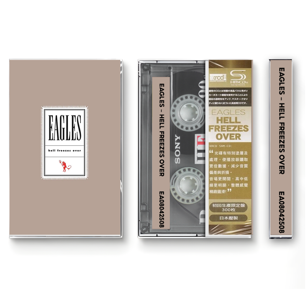 Eagles – Hell Freezes Over | Live Classic Rock Analog Cassette | Retro Music Collectible