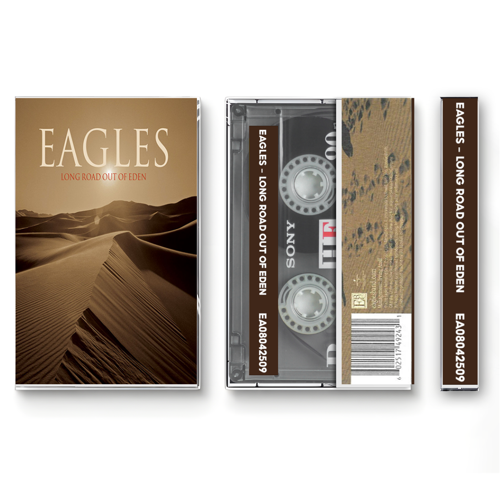 Eagles – Long Road Out of Eden | Classic Rock Analog Cassette | Retro Music Collectible