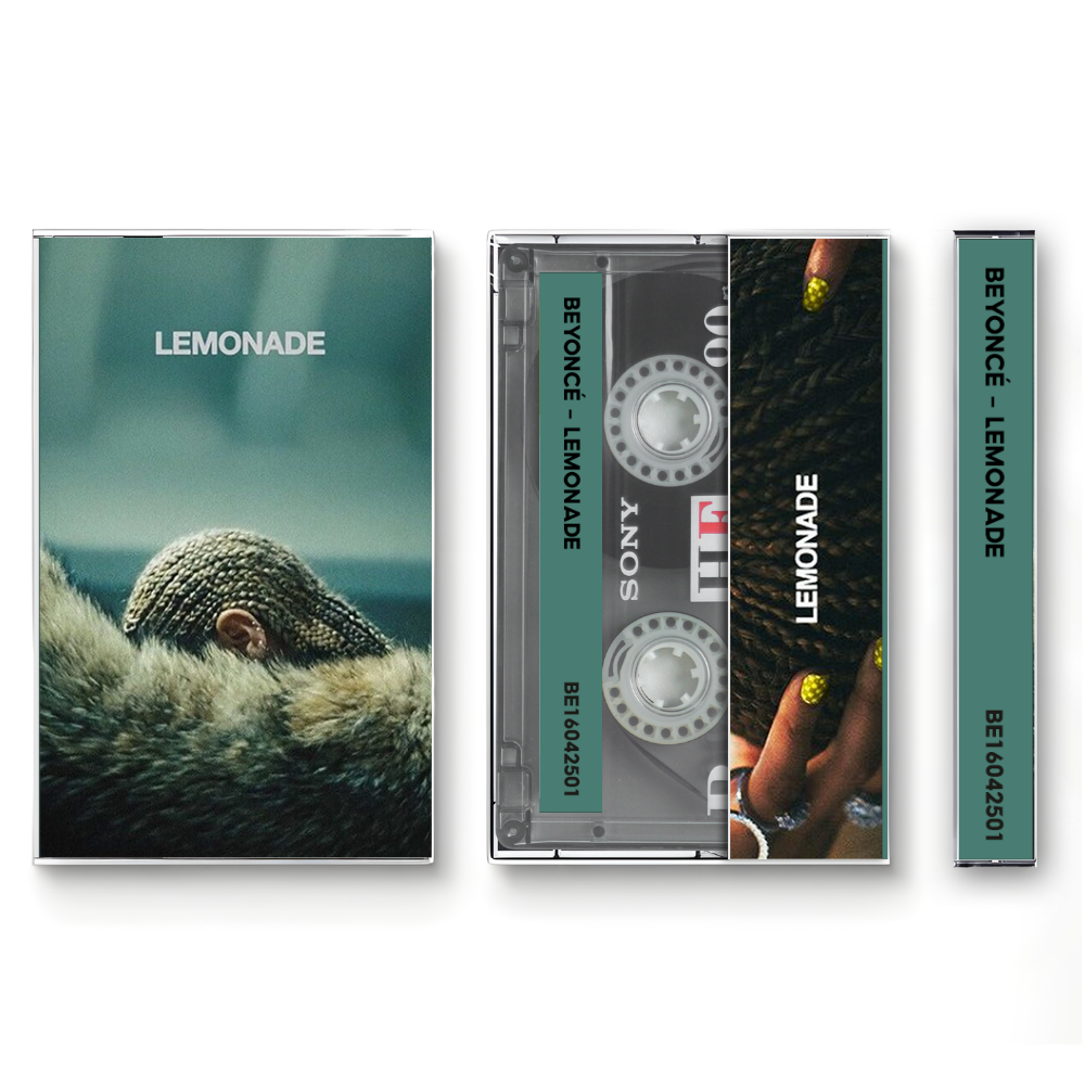 Beyoncé – Lemonade Cassette Tape | Fanmade R&B Pop Album | Retro Analog Collectible
