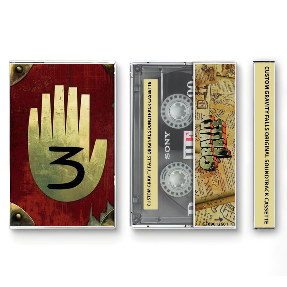 Custom Gravity Falls Original Soundtrack Cassette