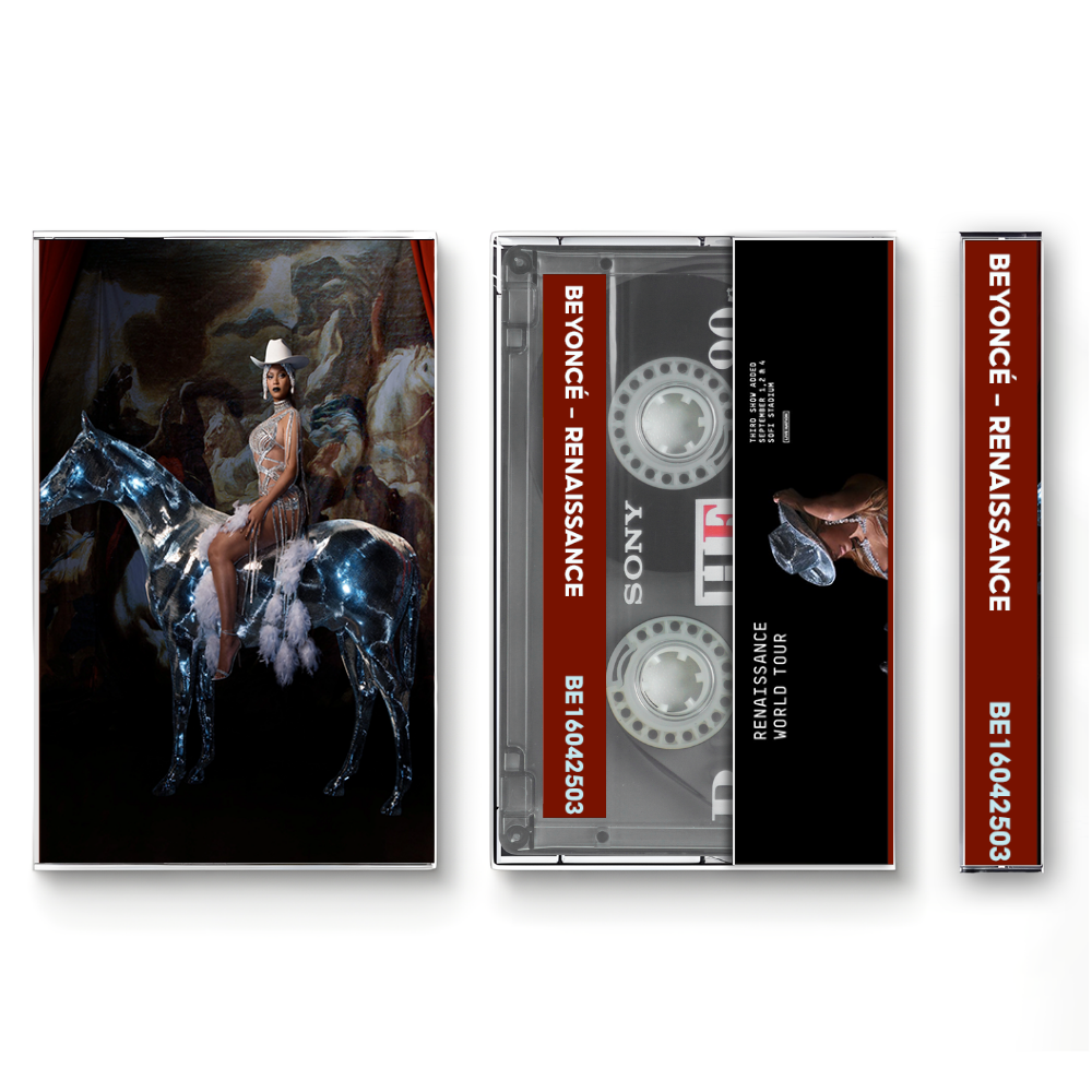 Beyoncé – Renaissance Cassette Tape | Fanmade Dance Pop Album | Retro Analog Collectible