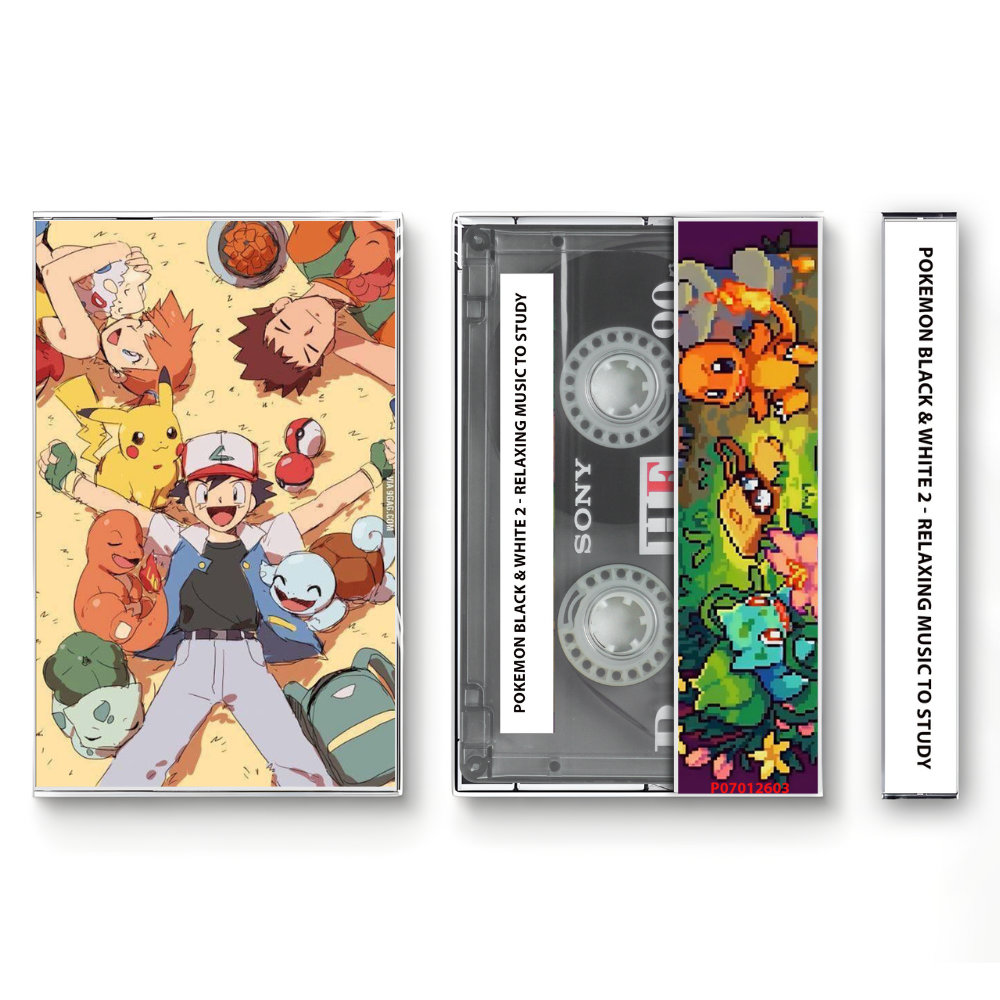 Pokemon Black & White 2 - Relaxing Music To Study