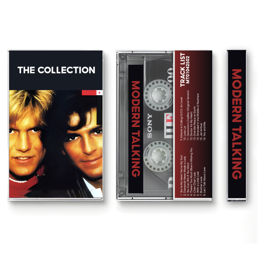 Modern Talking – The 1st Album (1985) Fanmade Cassette Tape | Synth-pop / Eurodisco Analog Cassette | Retro Vintage Cassette Collector Edition