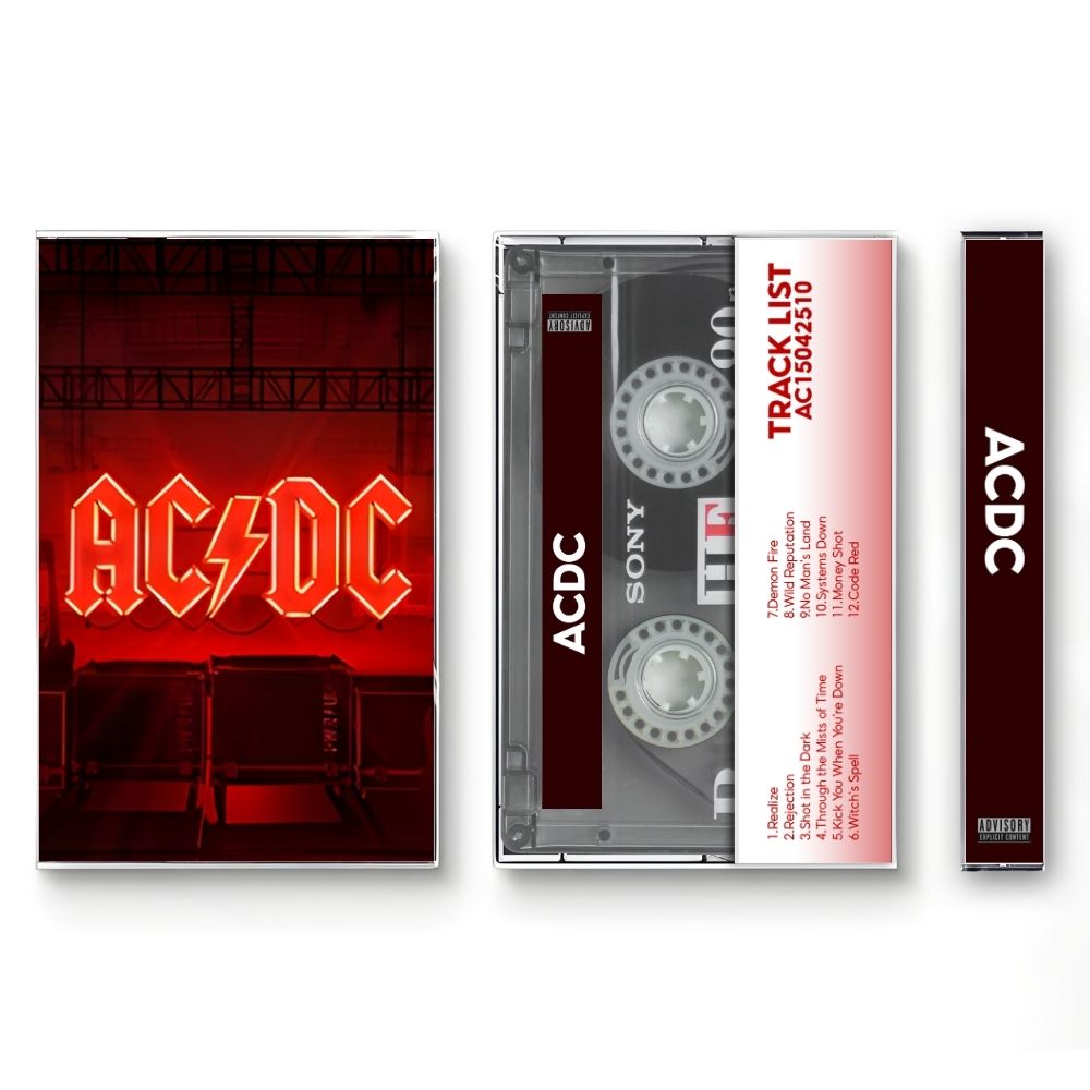 AC/DC – Rock or Bust Cassette Tape